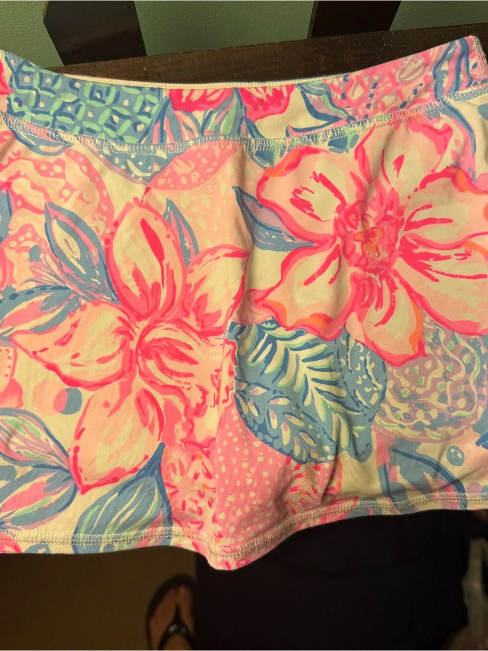 Lilly Pulitzer kids’ Mini Aila Luxletic skort - Pink Isle print